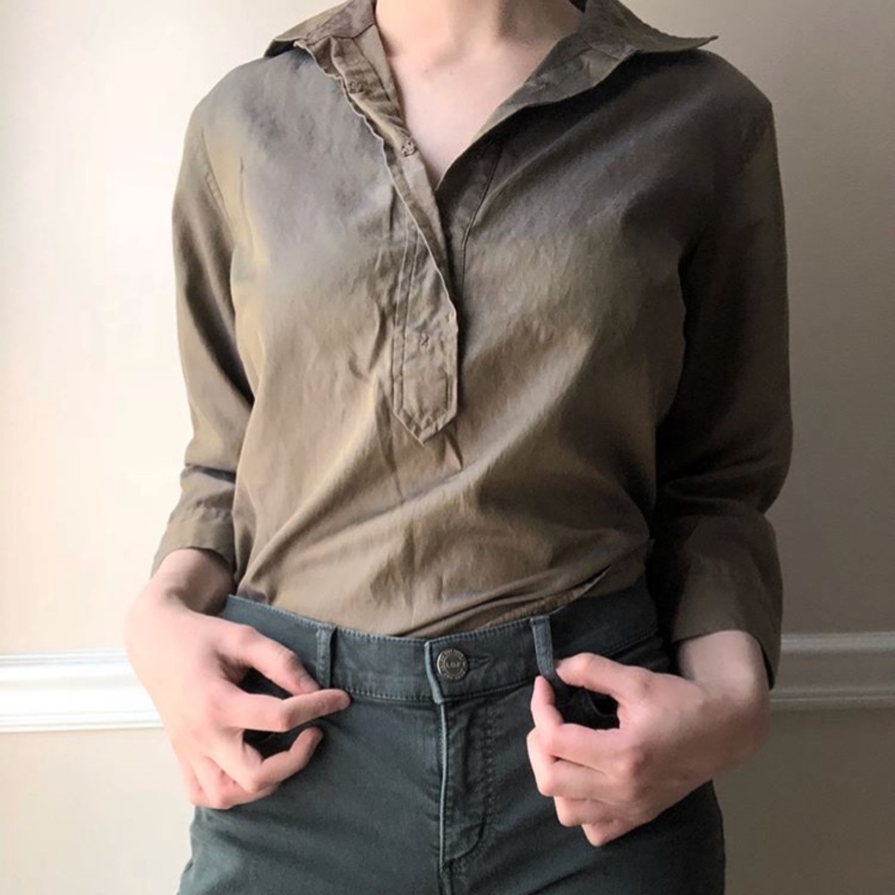 Loft blouse (part silk)